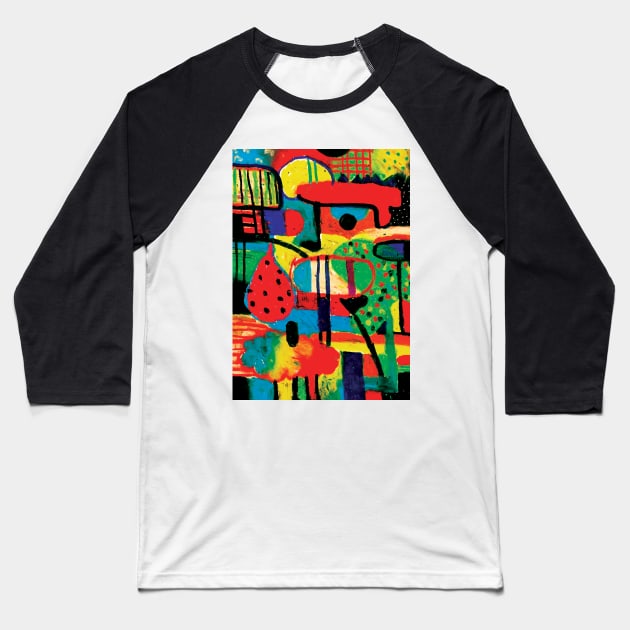 Surreal Dream Baseball T-Shirt by saif